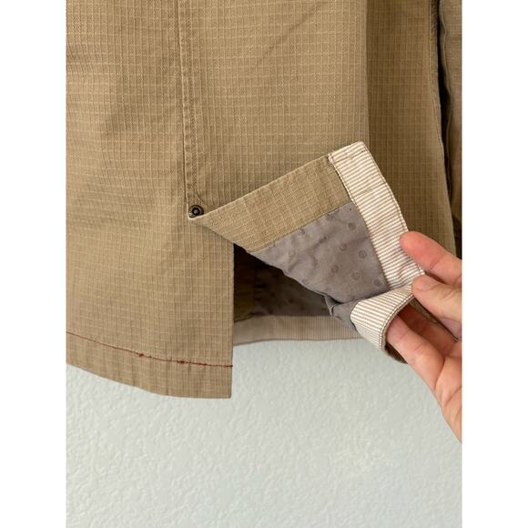 KAVU Beige Lightweight Cotton Jacket Women's S - Picture 7 of 10